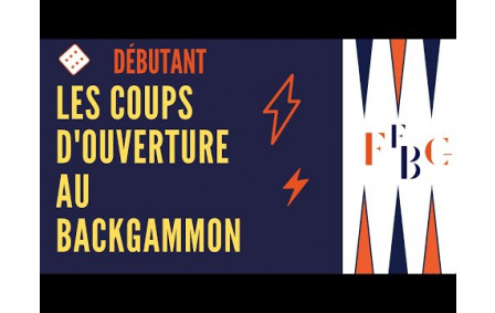 Backgammon : les ouvertures