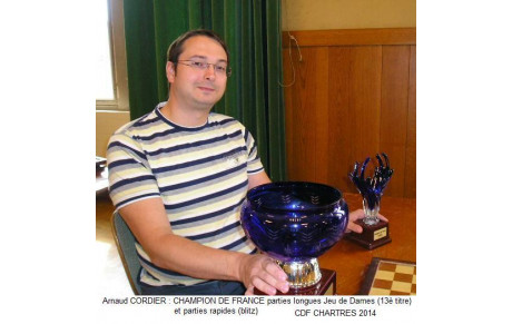 Championnat du Monde Séniors du  Jeu de Dames International du 8 au 25 nov 2015