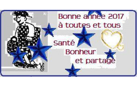 Bonne et heureuse année 2017 