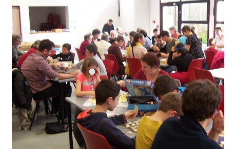 Reportage AILLANT-RECREA'JEUX  du 9e Festival des Jeux à Aillant sur Tholon du 12 mars 2017