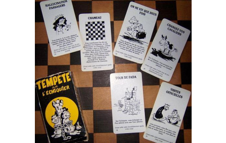 Tempête sur l'échiquier ! un jeu drôle qui chamboule toutes les règles du Jeu d'Echecs